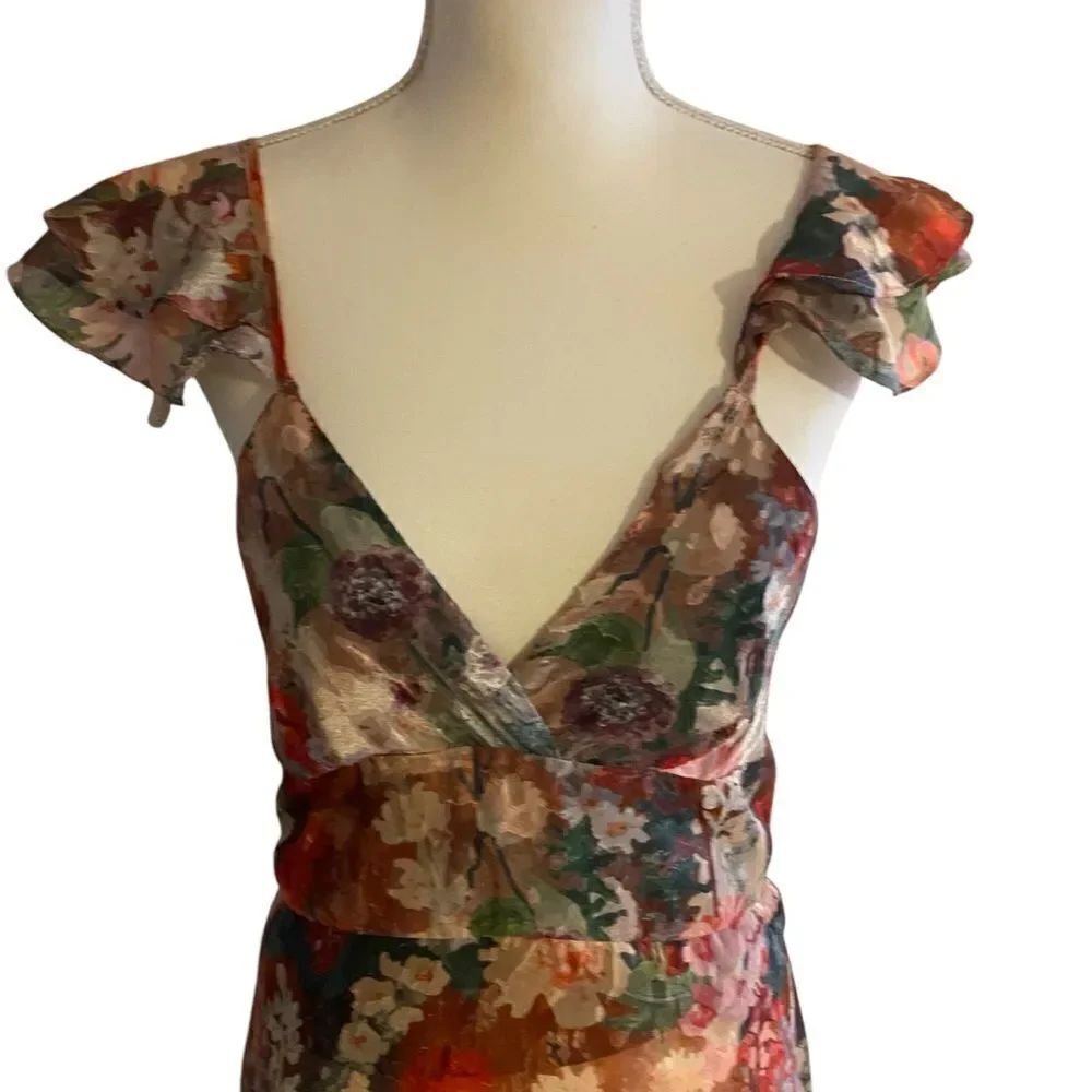 COPY - Hutch Coley Floral Dress Gown Size 6 - Picture 7 of 10